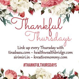 Thankful thrusdays